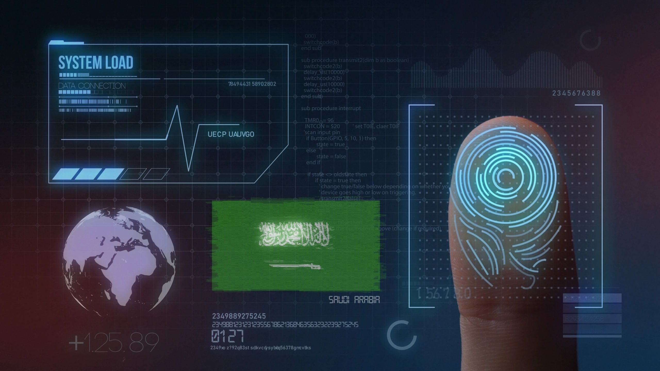 cybersecurity data analytics concept Saudi Arabia