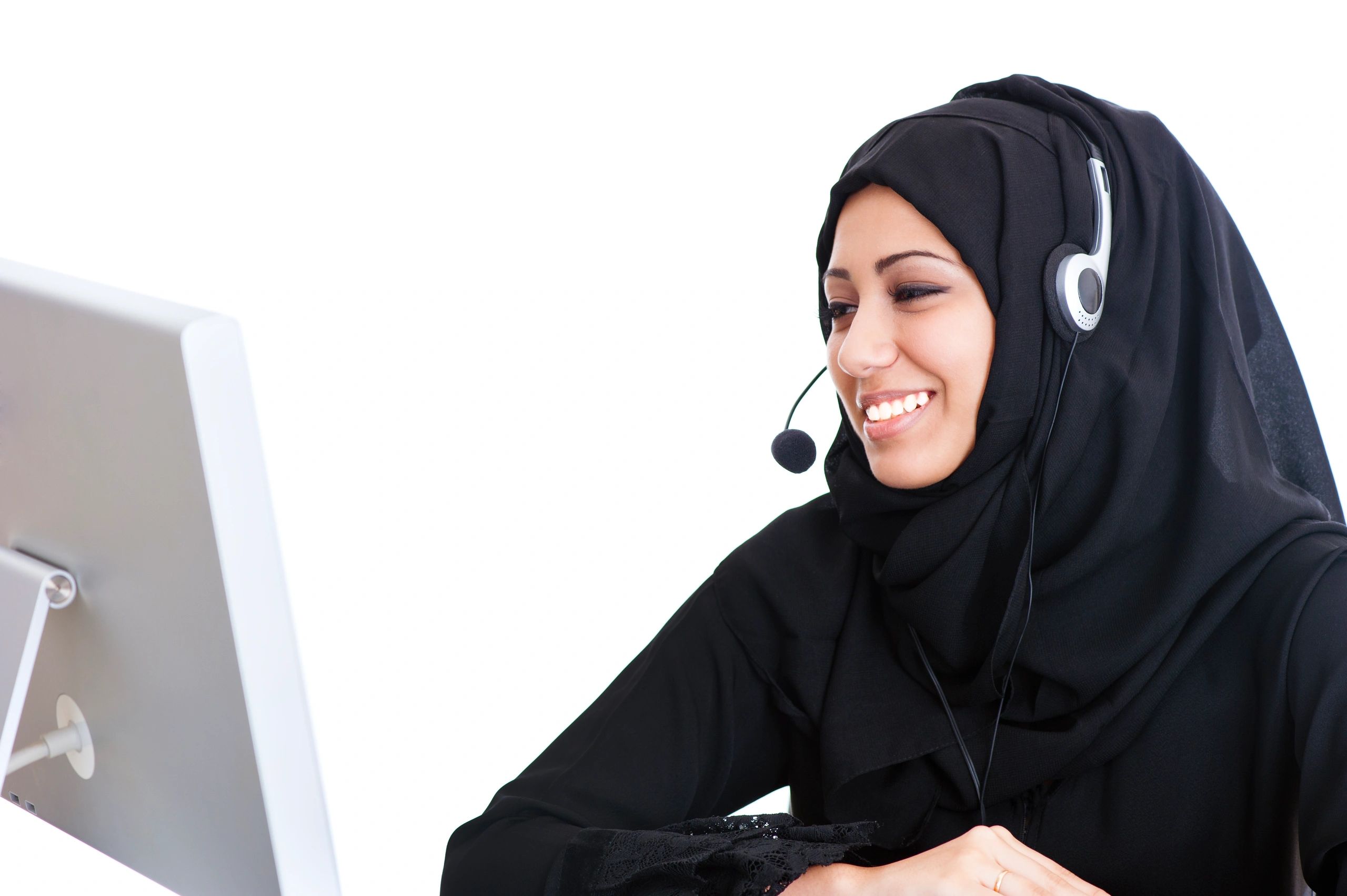 IT technician working in Saudi Arabia
