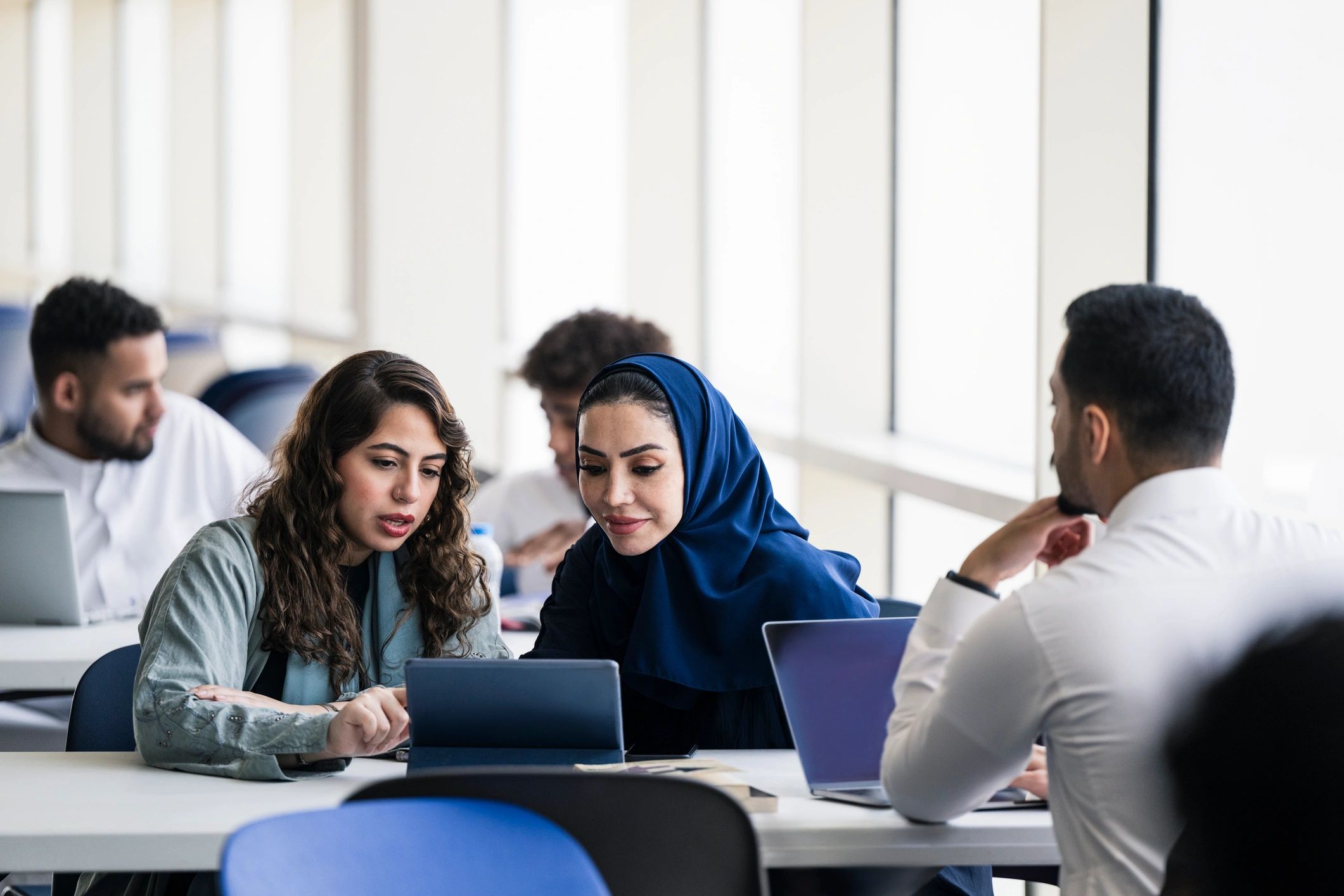 professional woman IT expert Saudi Arabia